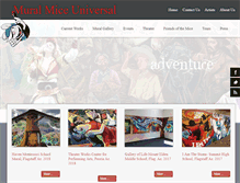 Tablet Screenshot of muralmice.com